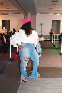 Drama Queen Ruffle Sleeve Fashion Jacket