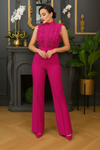 Run the Room Jumpsuit – Fuchsia