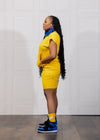 On my Hood Dress- Sunflower