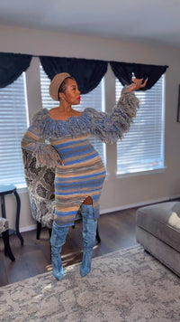 Cozy Luxe Stretch Knit Winter Dress (Size Inclusive)