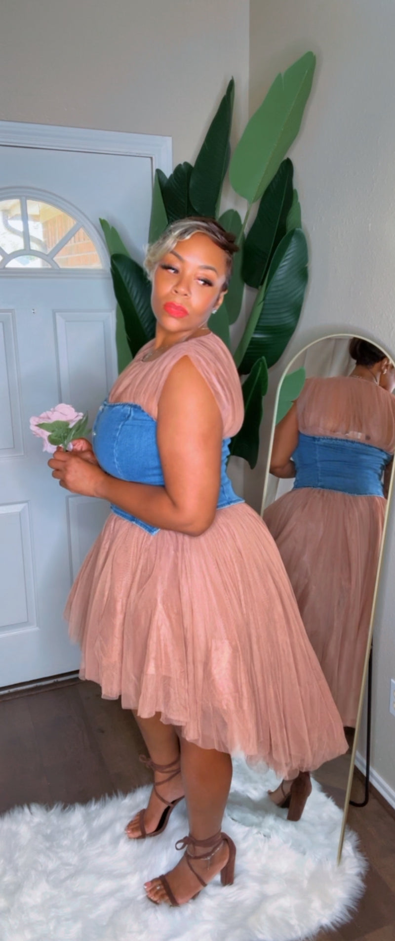 Rose in Denim