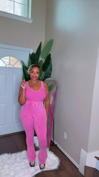 Ribbed Knit Lounge Set