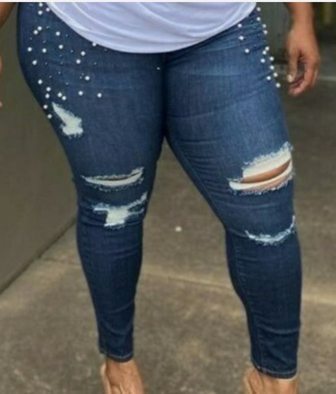 *plus Item*Pearl Starlet Jean